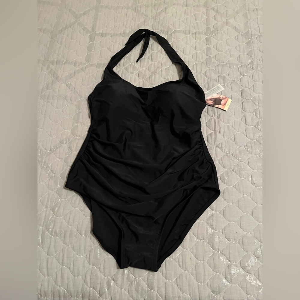 MERONA~ BLACK SWIMSUIT~PLUS SIZE~NWT